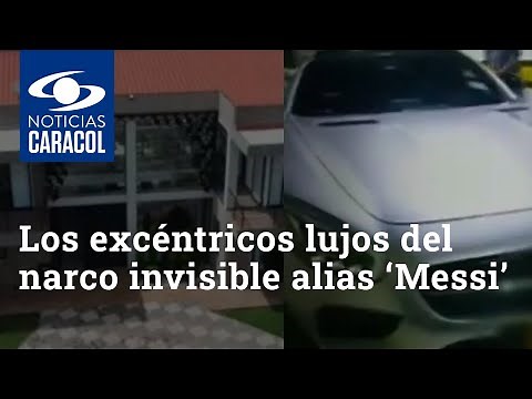 Los excéntricos lujos del narco invisible alias ‘Messi’: patrocinaba a jóvenes futbolistas