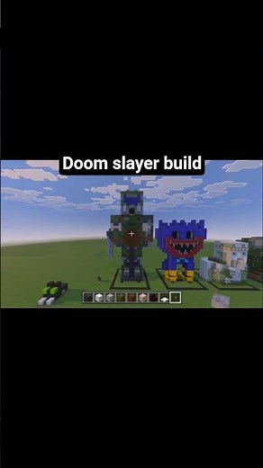 Doom slayer build #minecraft #doom #build
