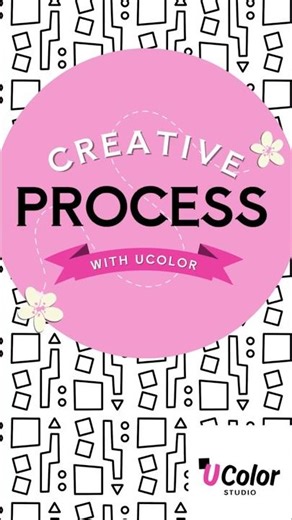 UColor Studio | Creative process geometric patterns