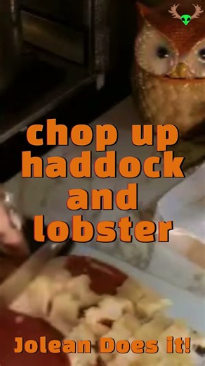 SEAFOOD CHOWDER RECIPE #sketch #comedy #funny #drag #makeup #recipe #bake #fish #lobster #soup