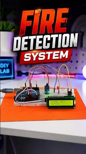 Automatic Fire Detection System || Flame Detection System || Fire Alarm System Using Arduino Uno