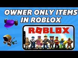 How to Add Owner Only Items in Roblox Studio (Works 100% ✅)