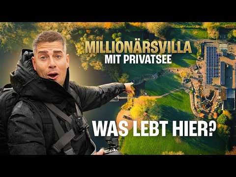 WHAT is swimming in the PRIVATE LAKE of the MILLION-DOLLAR VILLA? 🏡🐟❓