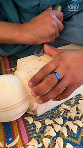 124K views · 146 reactions | Carving Fish Scale Patterns on Wood | Voov Woodwork | Facebook