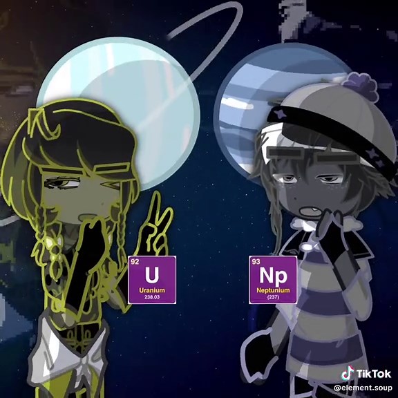 THE ICE GIANTS AND THEIR ELEMENT EQUIVALENTS! :D #elementsoup #periodictable #planets #chemistry #solarsystem