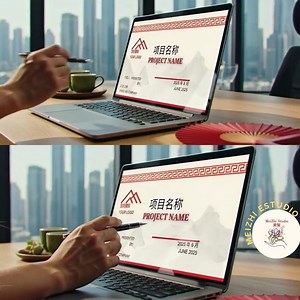 Business Proposal Template for China | Professional for Chinese Partners | Editable Canva | Spanish-english - Etsy