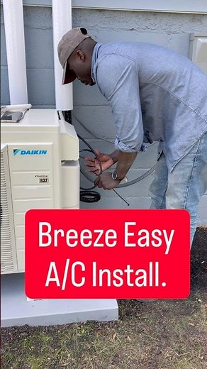 Breeze Easy A/C install #installation