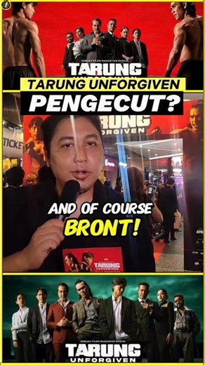 TARUNG UNFORGIVEN: Watak Antagonis Bront Palarae! #tarungunforgiven