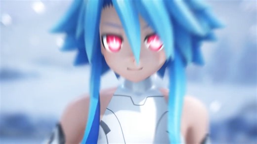 【MMD Neptunia】 White Heart - Lilac, Hyperdimension Neptunia