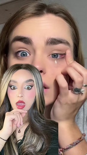 Part 2? Hack to remove lenses!👀#nouhailaait__ | como quitar lentes de contacto