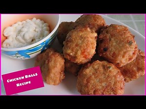 EASY CHICKEN BALLS RECIPE