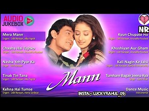 Mann movie all songs Jukebox, Evergreen Hits songs Aamir Khan, Manisha koirala ♥️
