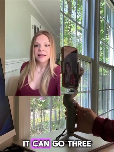 L7C Pro AI Face Tracking Gimbal Stabilizer with Anti Shake & App Control