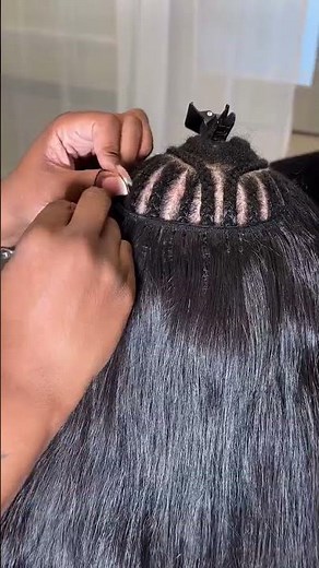 New to sew-ins? This stitch method will give you flat, secure installs that last!