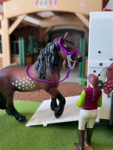 New Schleich Horse Arrives at Barn | Makes a Friend