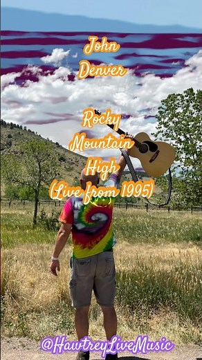 Rocky Mountain High John Denver live 1995 #rockymountains #johndenver #countrysinger #shortsfeed