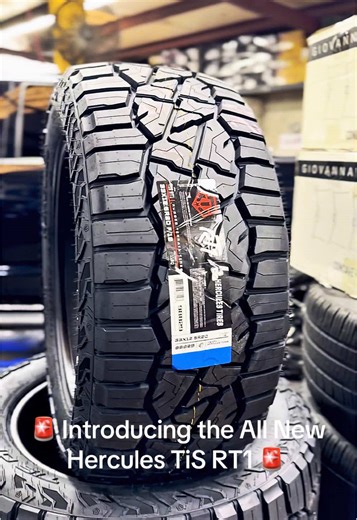 Discover the New Hercules TiS RT1 Tires Now Available