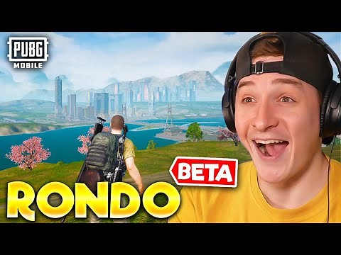 FIRST TIME PLAYING RONDO! New 8x8km Map - PUBG MOBILE
