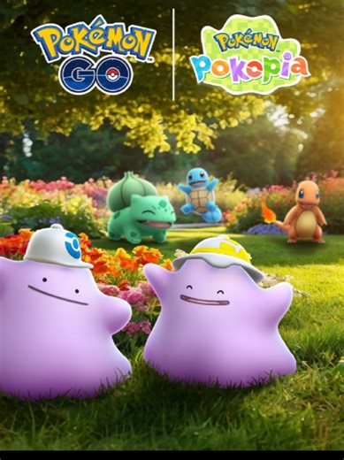 Pokemon Pokopia x Pokemon Go ! #pokemon #gaming