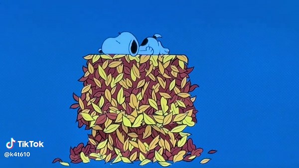 Celebrating the Fall Vibes with Snoopy