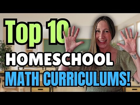 10 BEST Homeschool Math Curriculum Picks for Elementary School!