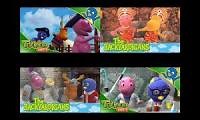 Mix of 4 videos from youtube : Backyardigans Seasons 1-4