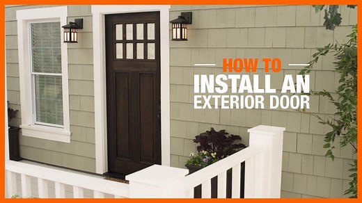 How To Install An Exterior Door