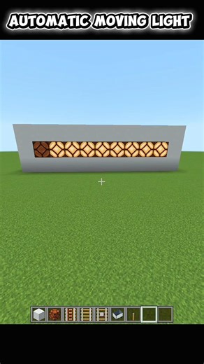 How to build Automatic Moving Light in Minecraft 🥶🔥 || #minecraft #silenthalo #trending #ytshorts