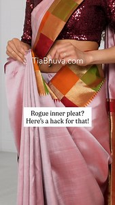 87K views · 682 reactions | Quick and easy hacks are the best, don’t you agree? [sari, saree draping, saree, saree blouse designs, saree draping tutorial, saree drape, silk saree, silk saree draping, saree hacks, saree tips and tricks, saree tips and tricks, saree drapes, nivi drape] | TiaBhuva.com | Facebook