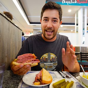 14K views · 358 reactions | Canadian Street Food - Montreal's Most Famous Smoked Meat Sandwich!  Snowdon Deli | Chopstick Travel | Facebook