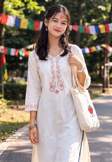 परम्परागत कुर्तीलाई आधुनिक जीन्ससँग कसरी जोड्ने📸 | AI द्वारा तयार गरिएको आउटफिट फोटो🤖 | AI इमेज जेनरेसन✨ | AI प्रयोग गरेर कुर्ती आउटफिट क्याप्शन भएको फोटो बनाउनुहोस्💖 म पनि कुर्ती र जीन्स स्टाइल गर्न चाहन्छु, तर AI ले यस्तो प्रभाव बनाउन सक्छ भन्ने कहिल्यै सोचेनँ😳 | उनीहरूले कुर्ती क्याप्शन भएको आउटफिट फोटो पोस्ट गरे❤️ AI बाट कुर्ती आउटफिट क्याप्शन बनाउने ट्यूटोरियल✍️ | कुर्ती र जीन्स आउटफिटको AI सेल्फी ट्यूटोरियल🦶 AI प्रयोग गरेर कुर्ती आउटफिट क्याप्शन भएको सेल्फी लिनुहोस्✍️🦶 | AI बाट कुर्त