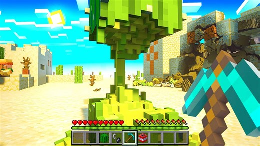 Destroying Minecraft with real life physics!