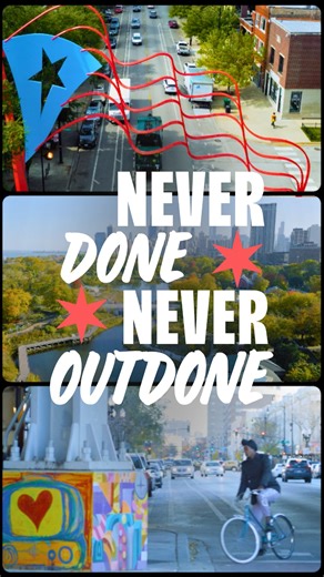 There is only one Chicago. And nothing comes close. Chicagoans have inspired schools of thought and schools of higher learning – not to mention new genres of art, cuisine, music, theater, and dance. But we'd rather go about the business of changing the world than talking about it. Chicago is NEVER DONE. NEVER OUTDONE. 🔗 Get inspired at choosechicago.com/neveroutdone/ #NeverOutdoneChi | Choose Chicago