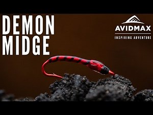 How to tie The Demon Midge | AvidMax Fly Tying Tuesday Tutorials