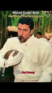 Ranking Bad Super Bowl Halftime Performances PART 1