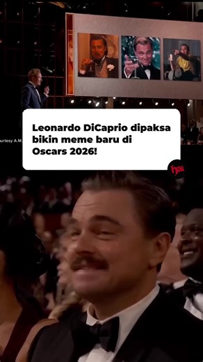 Leonardo DiCaprio mencuri perhatian saat pembukaan Academy Awards 2026, Minggu (15/3). Aktor Hollywood itu dijadikan bahan meme langsung di atas panggung oleh pembawa acara Conan O’Brien. Kejadian itu terjadi saat O’Brien membawakan monolog pembuka di ajang Oscar ke-98 yang digelar di Dolby Theatre, Los Angeles. Di tengah-tengah candaan, kamera tiba-tiba menyorot DiCaprio yang duduk di antara para tamu undangan. Di layar kemudian muncul teks meme bertuliskan “TFW You Didn’t Agree to This”, yang 