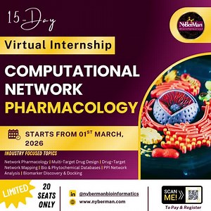 #networkpharmacology #computationalnetworkpharmacology #systemsbiology #polypharmacology #insilicodrugdiscover #computationaldrugdiscovery #networkbiology #ppianalysis #pathwayanalysis | NyBerMan Certification & Training