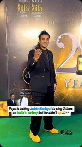 Maybe he was not in the Mood❤️ Jubin Nautiyal at IIFA awards❤️ . . . . #jubinnatiyal #atifaslam #jubin #jubinnautiyallive #jubinnautiyalmusic #arijitsingh #arijitsinghlive | Desi Viral