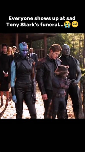 Everyone shows up at sad tony stark's funeral #shorts #viral #trending #best #shortvideo #short #bts