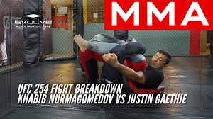 Brazilian Jiu-Jitsu World Champion and Evolve Instructor Teco Shinzato breaks down how Khabib "the Eagle" Nurmagomedov submitted Justin "the Highlight" Gaethje at UFC 254! | Evolve MMA