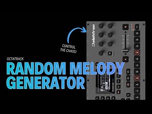 RANDOM MELODY GENERATOR with #octatrack