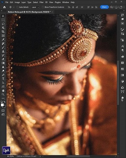 Reduce Noise - Photoshop Shorts Tutorial