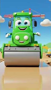 Truck Truck, Here We Go! 🚜 Construction Trucks [Dumper, Roller, JCB & Crane ] Song for Kids" #trend