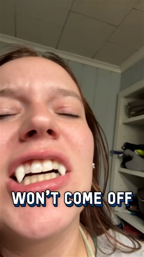 347K views · 3K reactions | These fake fangs are never coming off 醴 #vampire #teeth #costume | UNILAD Tech | Facebook