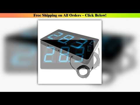 Digital Thermometer Pool and Home For Sauna Room With Temperature Sensor 3m Wire Meter Wholesale