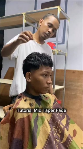 DEV_GS on Instagram: "Tutorial mid taper fade 💈 @nulex.03"