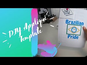 DIY Applique Template Using Embrilliance