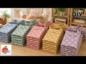 驚きの作り方で超簡単にバッグが作れちゃいます！気づいたら量産してた！