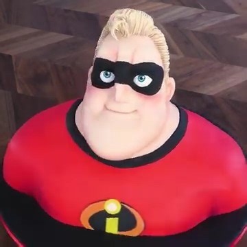 23K views · 531 reactions | Mr. Incredible is here to sweeten your day – full tutorial included!  | Zoe's Fancy Cakes | Facebook