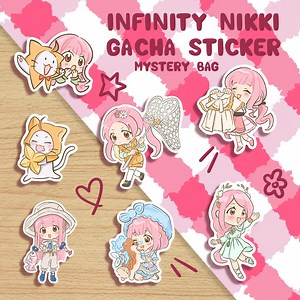 Infinity Nikki Gacha Stickers: Mystery Lucky Bag, Waterproof Vinyl Decals - Etsy